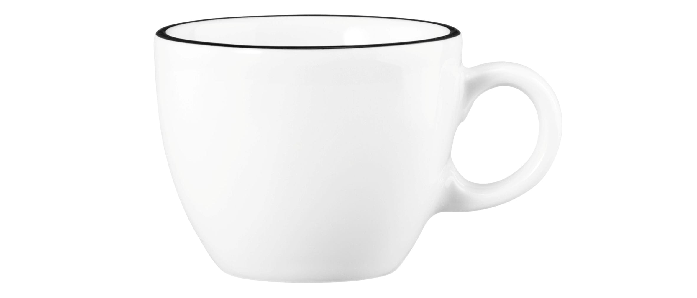 Espressotasse MODERN LIFE BLACK LINE mit Farbband