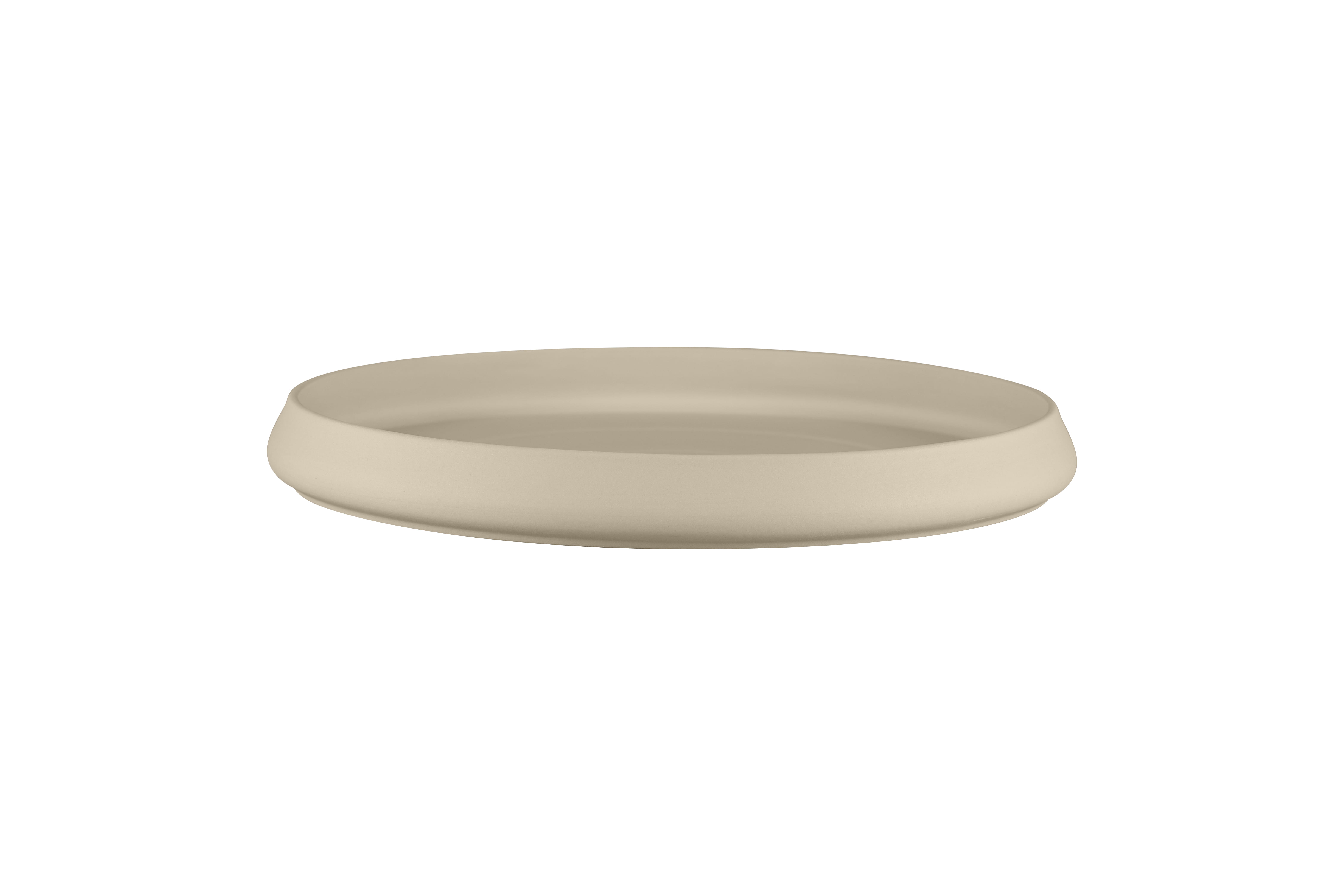 Platte Thali Epura Ø33,4cm H3,7cm 1,7L BAANTNA ARGILA PRIMA decorated grey