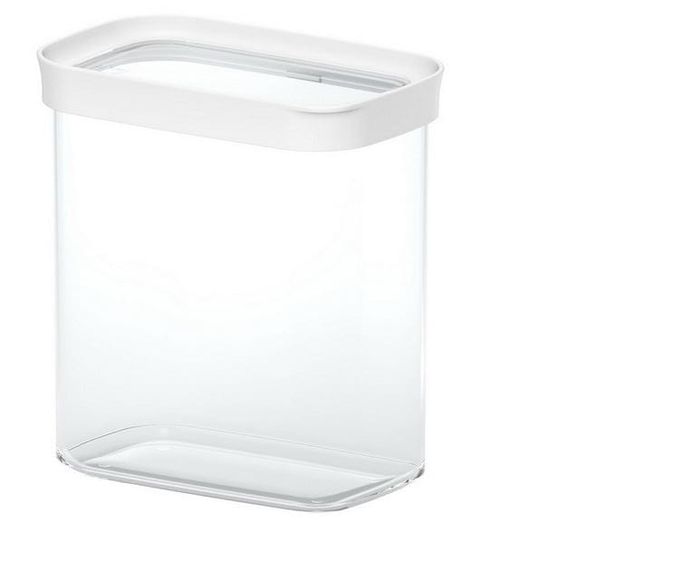 Frischhaltedose 1,6L mit Deckel OPTIMA weiß stapelbar