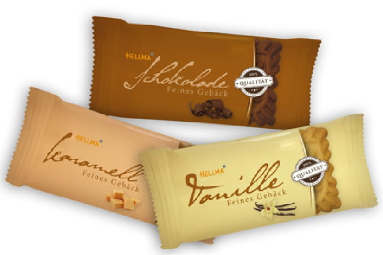 Hellma 3er-Mix FEINES GEBÄCK Gesamtgewicht: 1,12 Kg