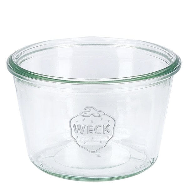 6 Stück Einweckglas 370ml ohne Deckel Sturz WECK