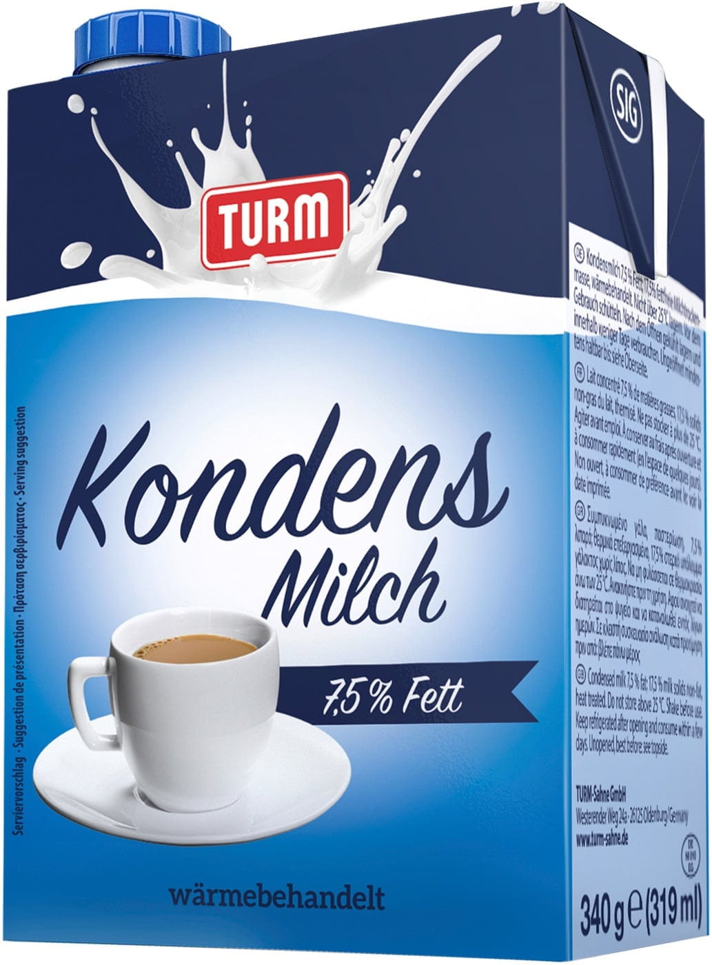Turm Kondensmilch 7,5%