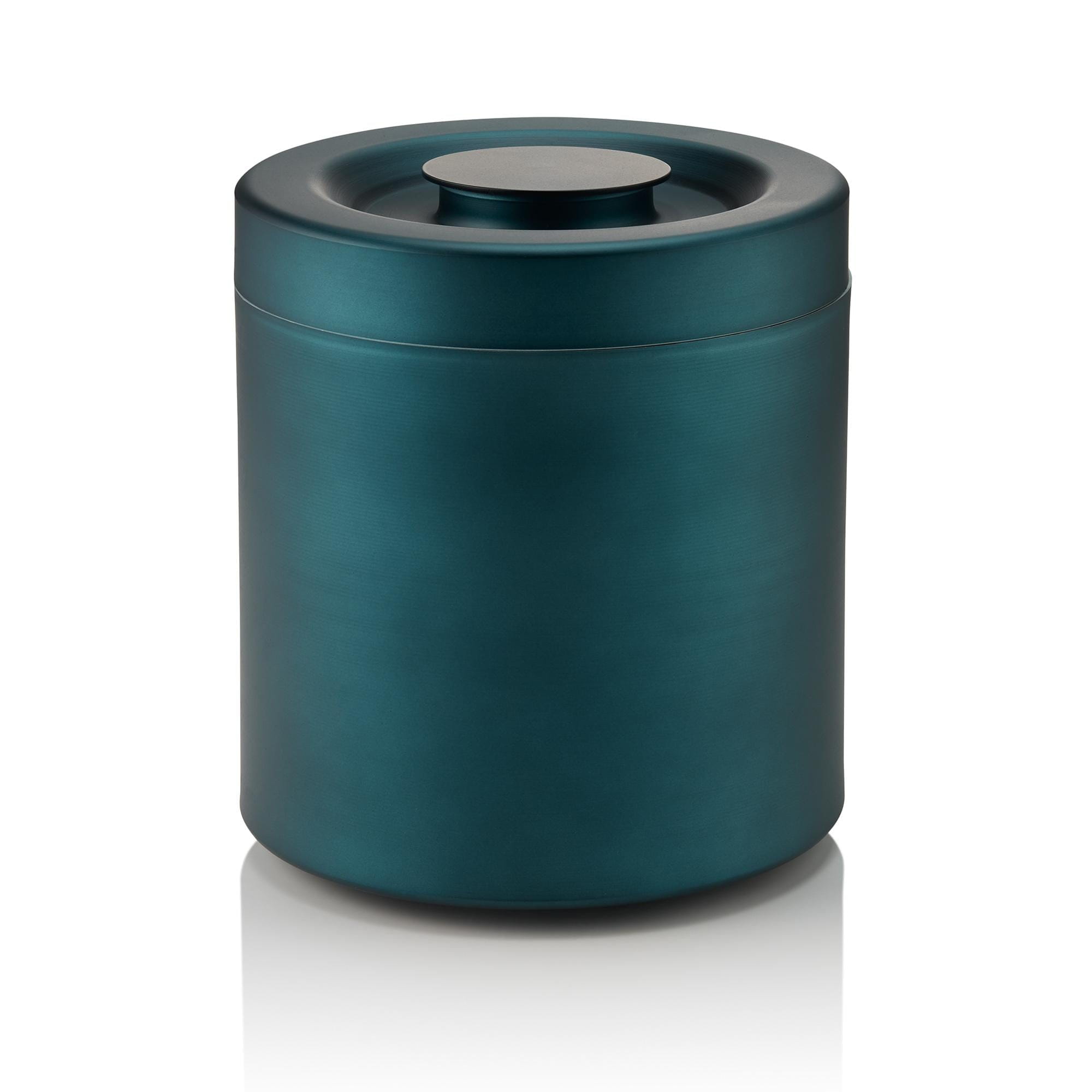 Eisbox Ø18,5cm H21cm NOCTURN Aluminium/PS blau matt