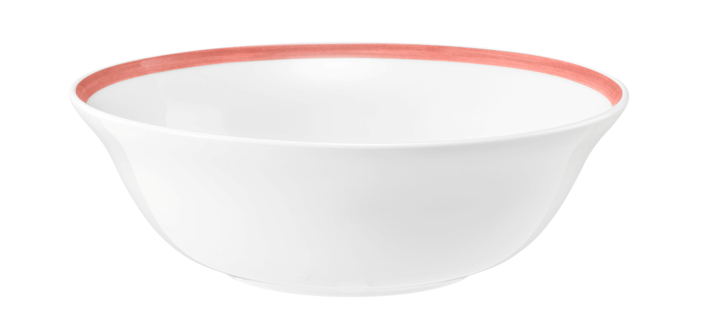 Schale rund rund 21cm COMMUNITY pinselband rot