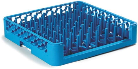 Teller-und Tablettspülkorb 50x50x10,1cm OPTICLEAN blau