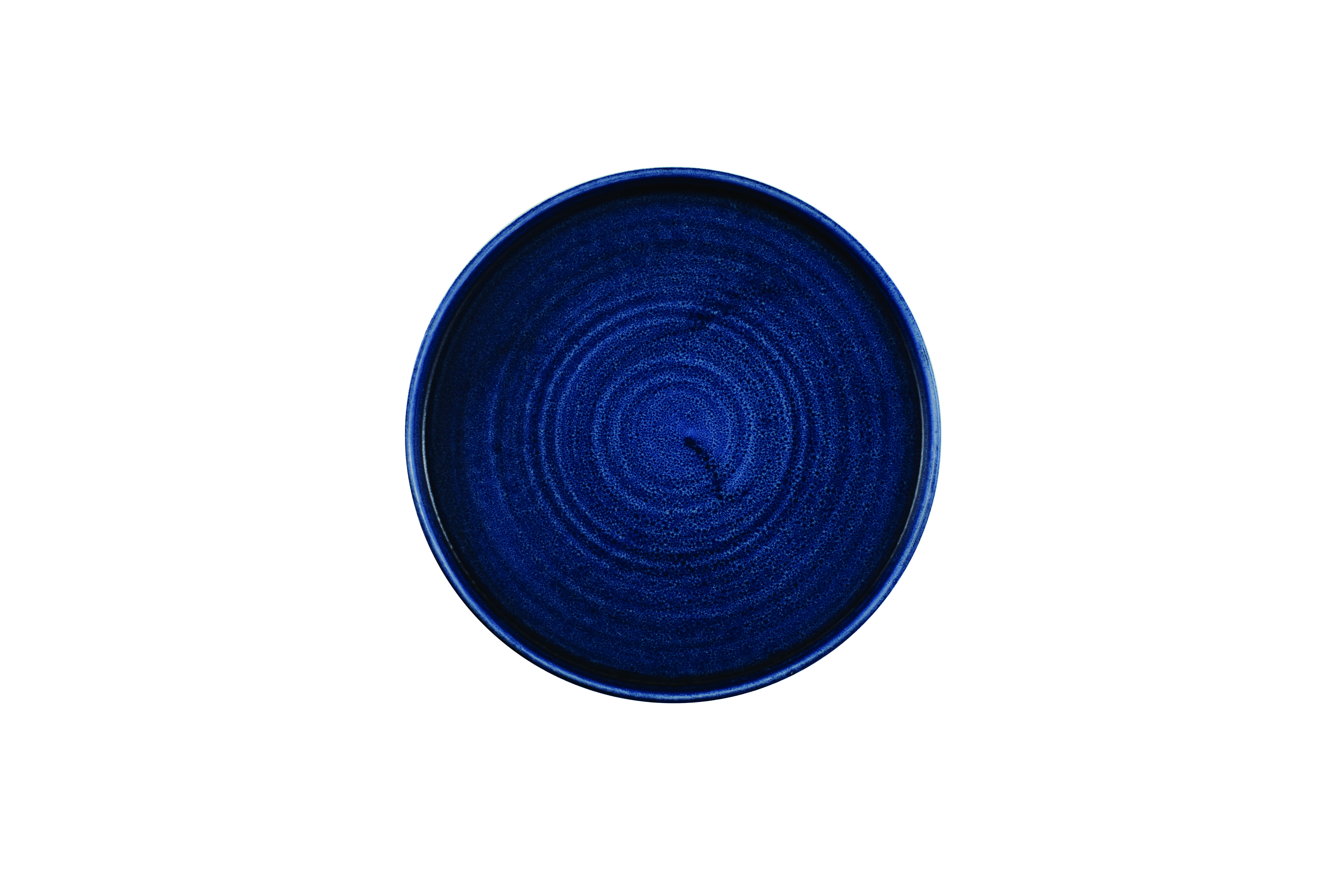 Teller flach walled 26cm STONECAST plume ultramarine