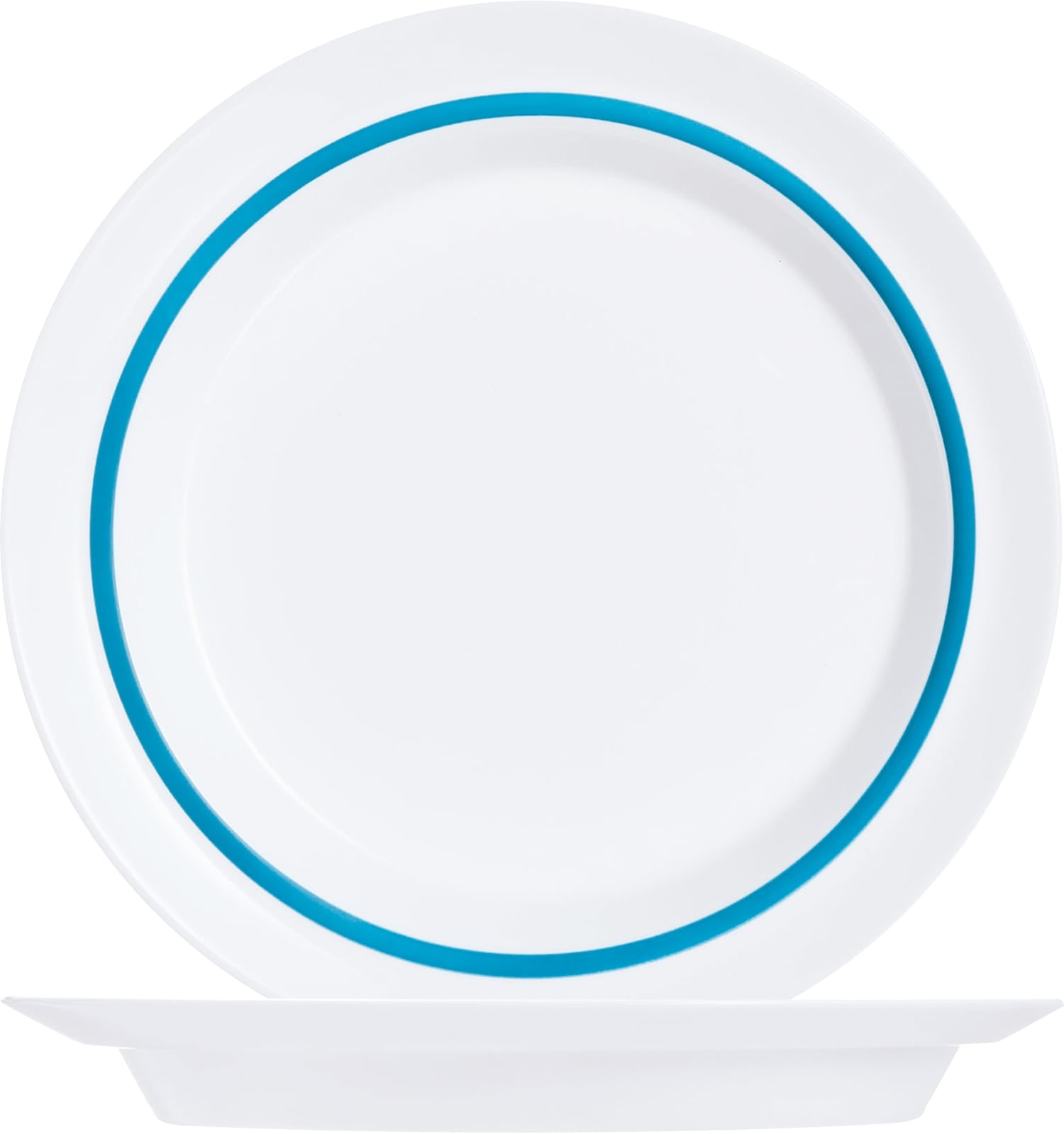 Teller flach Ø19cm AUTONOMY blau