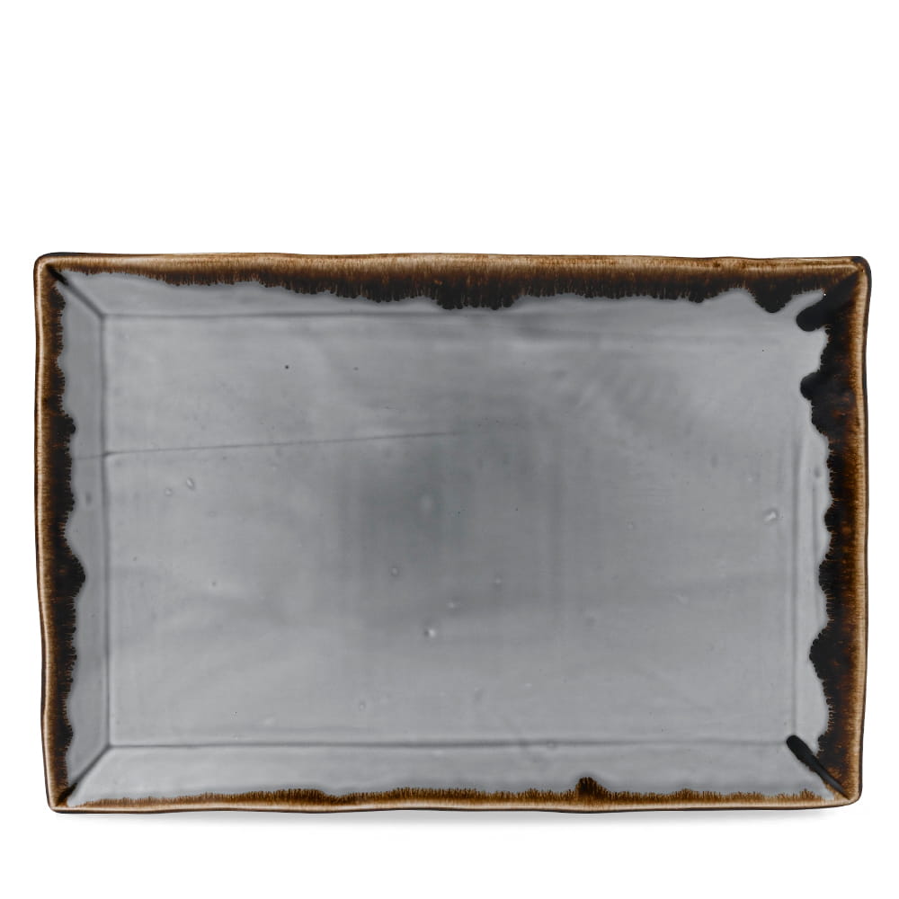 Platte 34,5x23,3cm HARVEST grey