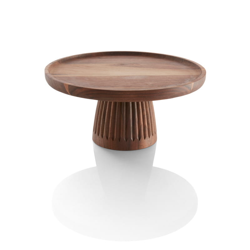 Gebäckständer Holz walnuss Ø30cm STYLE LIGHTS