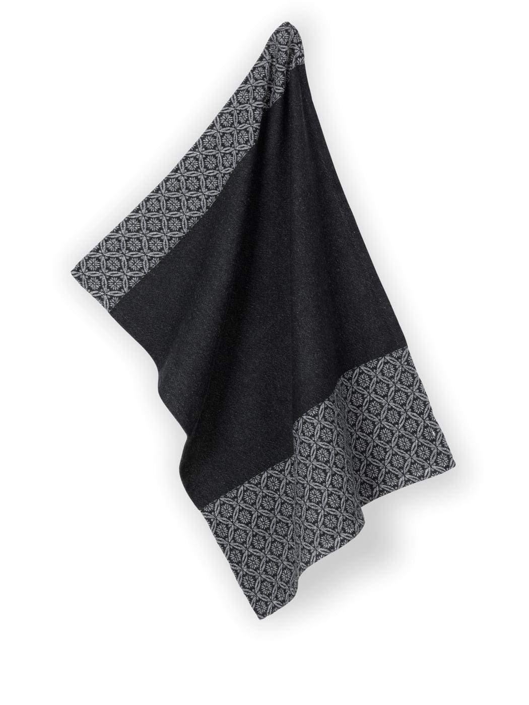 Geschirrtuch 70x50cm GIANNA weiß-schwarz