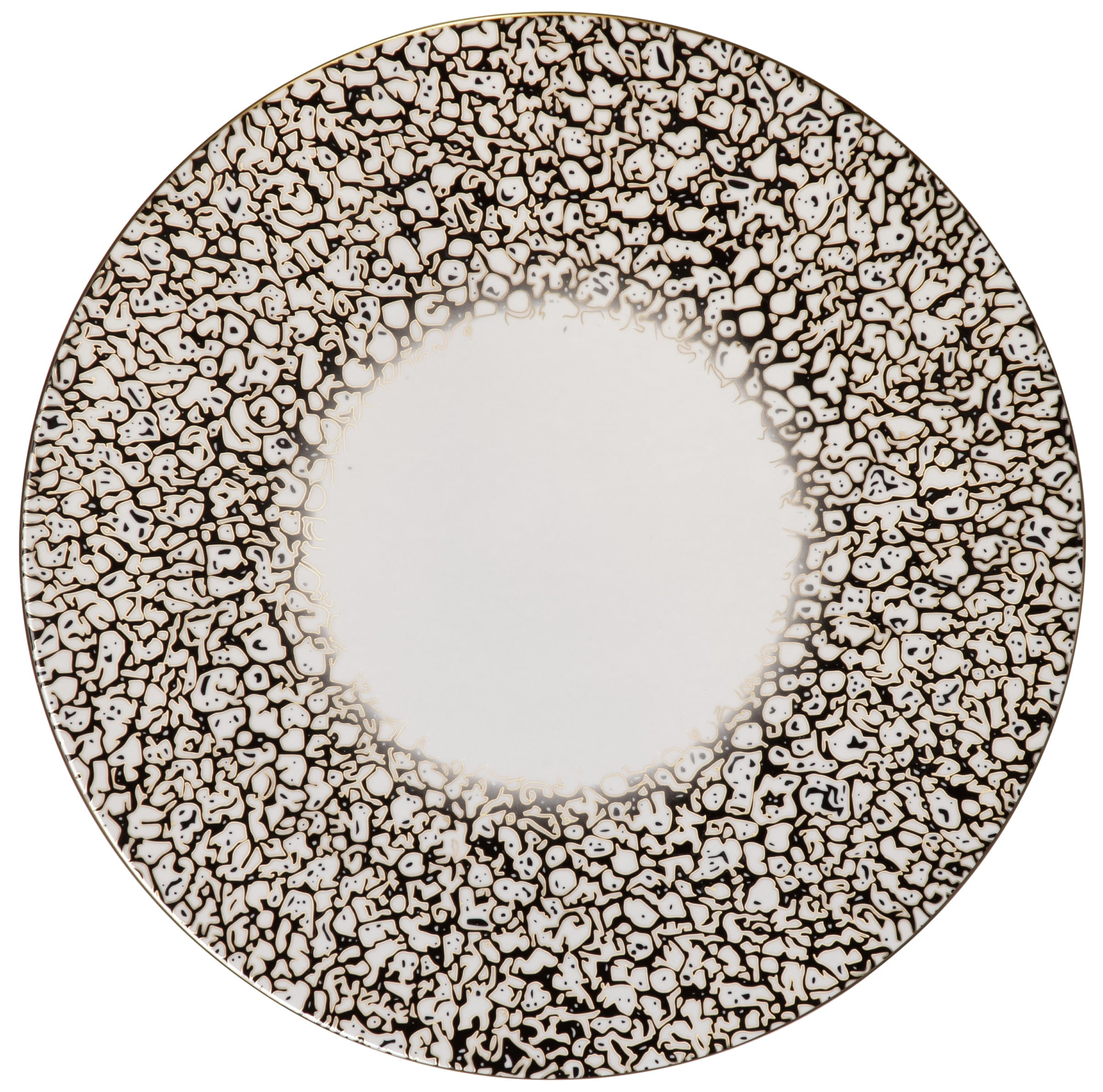 Teller flach 33cm NOBLE BLACK