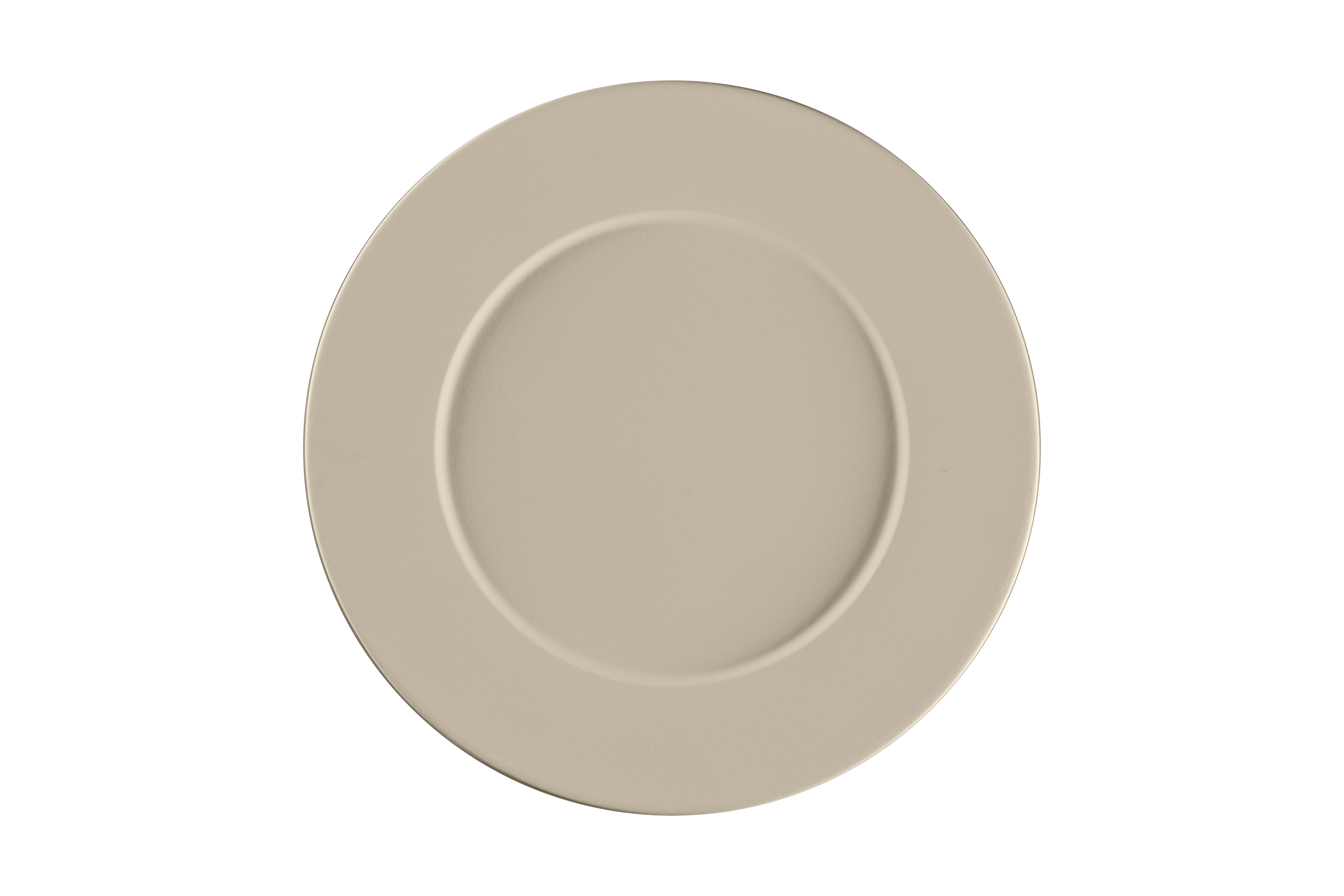 Teller flach Ø32,5cm H2,5cm ARGILA EPURA grey