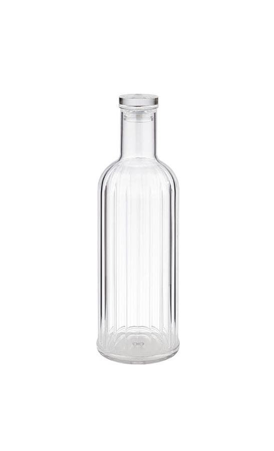 Flasche STRIPES Ø 9 cm, H: 28,5 cm, 1 Liter Kunststoff