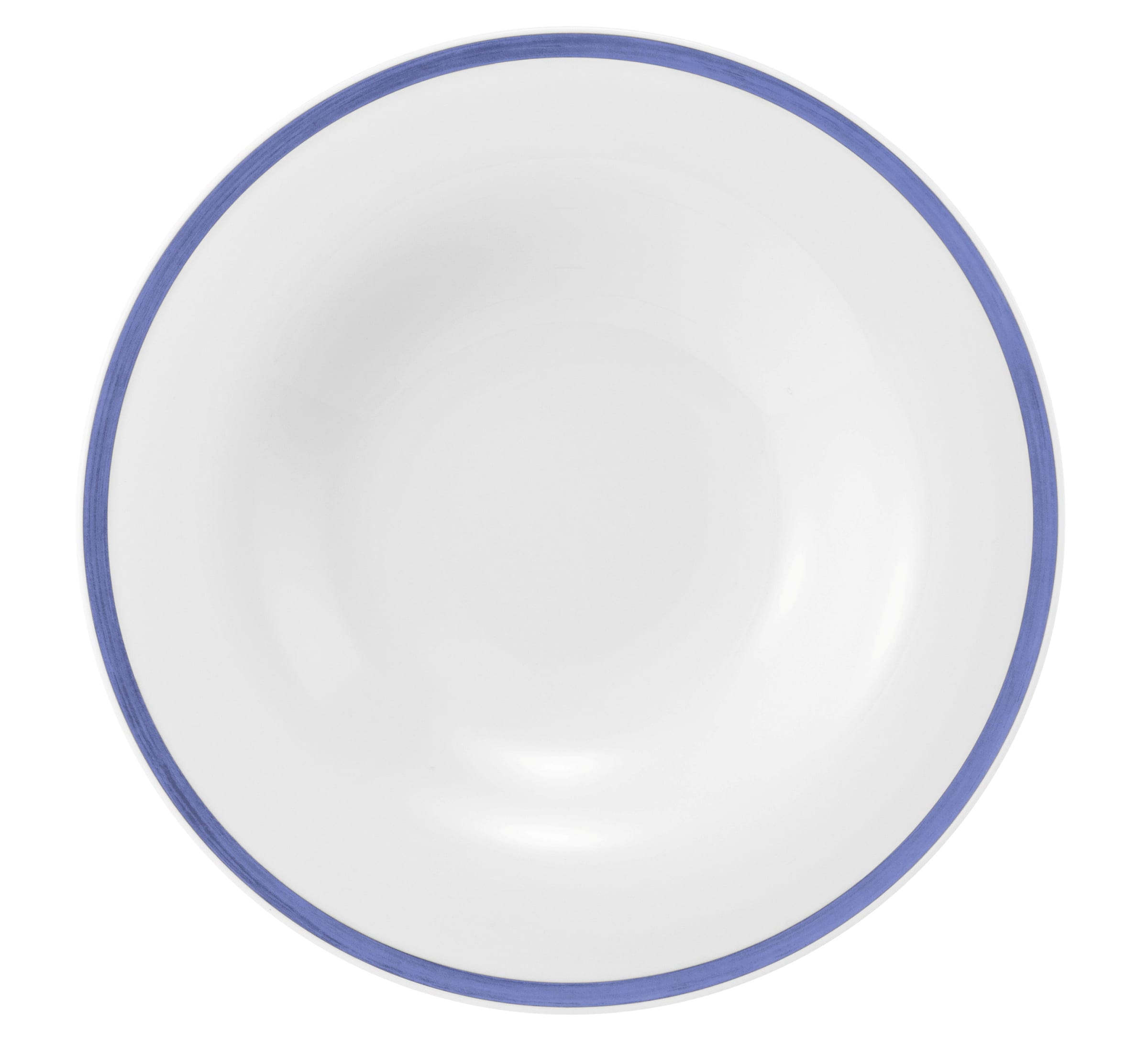 Pastateller rund tief 27cm COMMUNITY pinselband blau