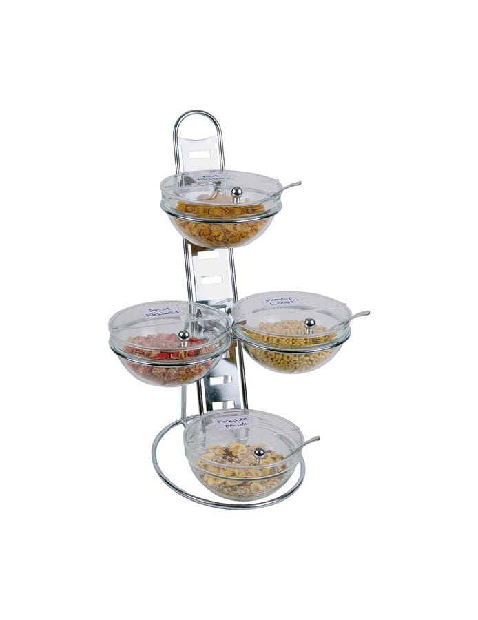 Buffet-Leiter BIG 3-stufig 39x31cm H:66cm