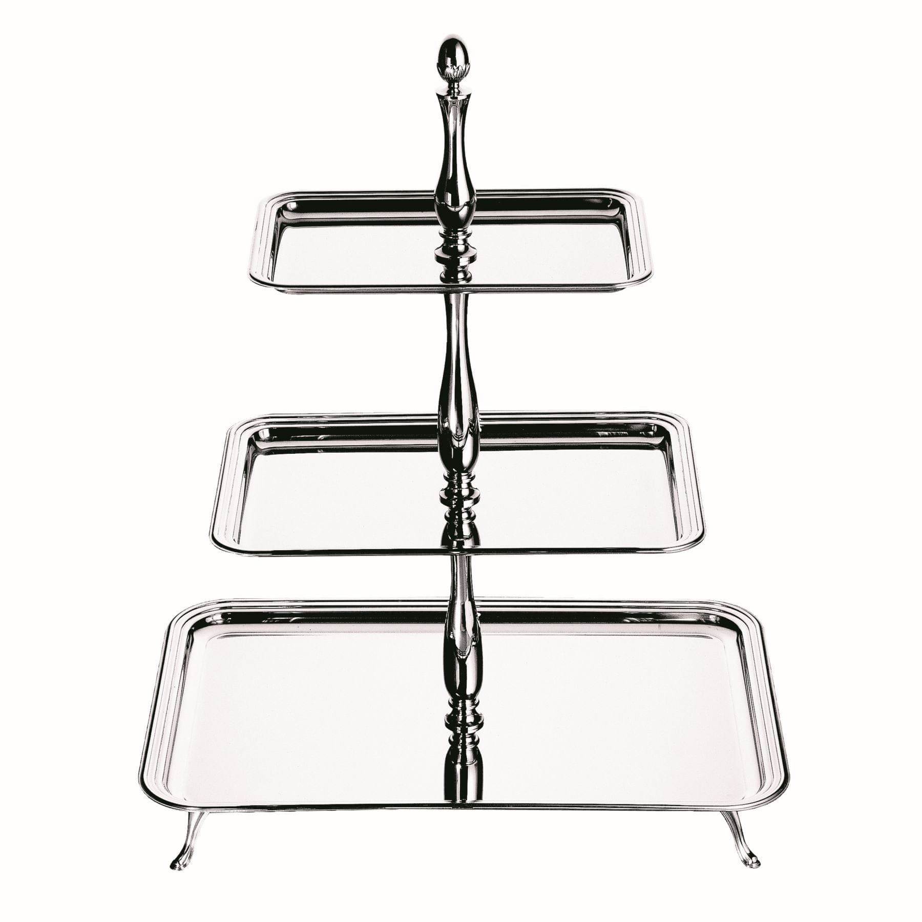 Früchteschale rechteckig 3 Ebenen PALACE