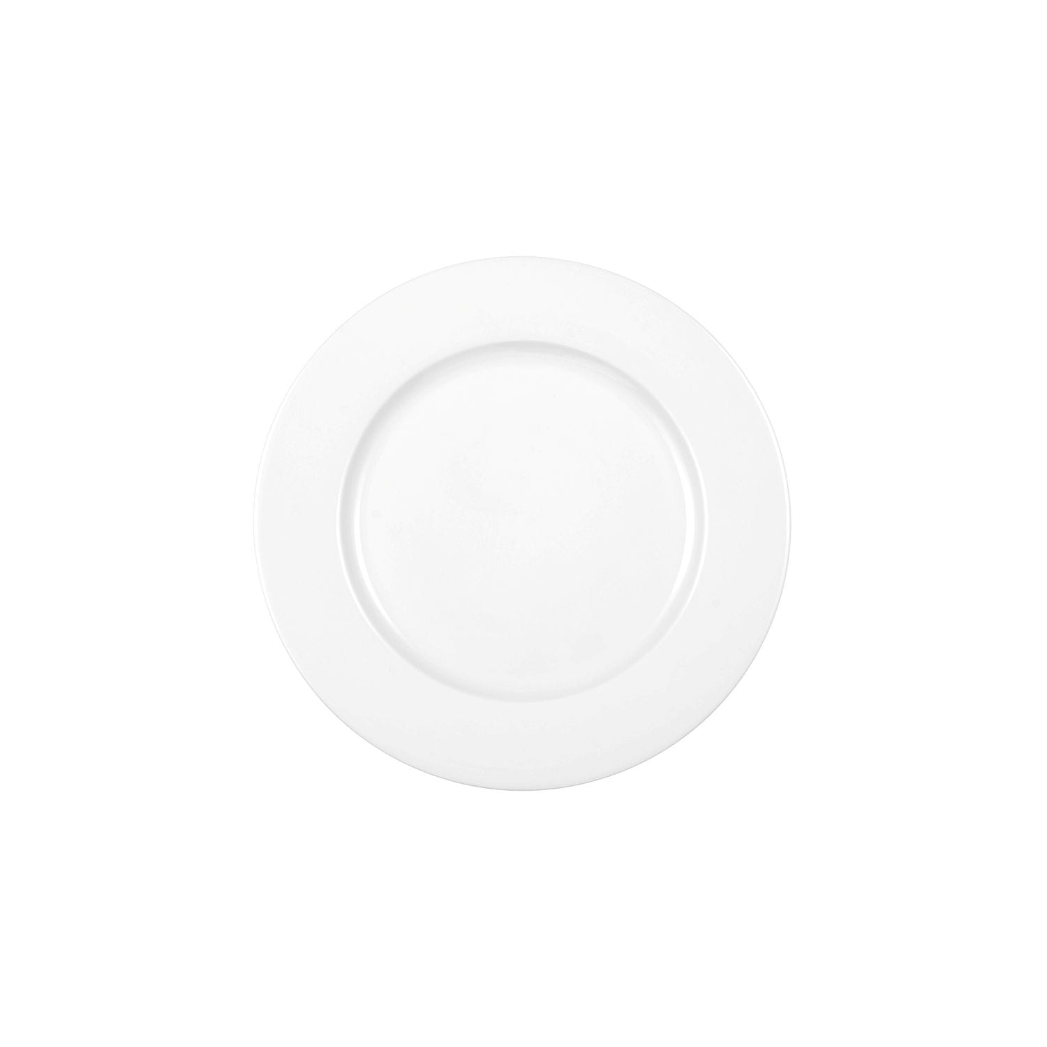 Teller flach Fahne 23cm MERAN weiß