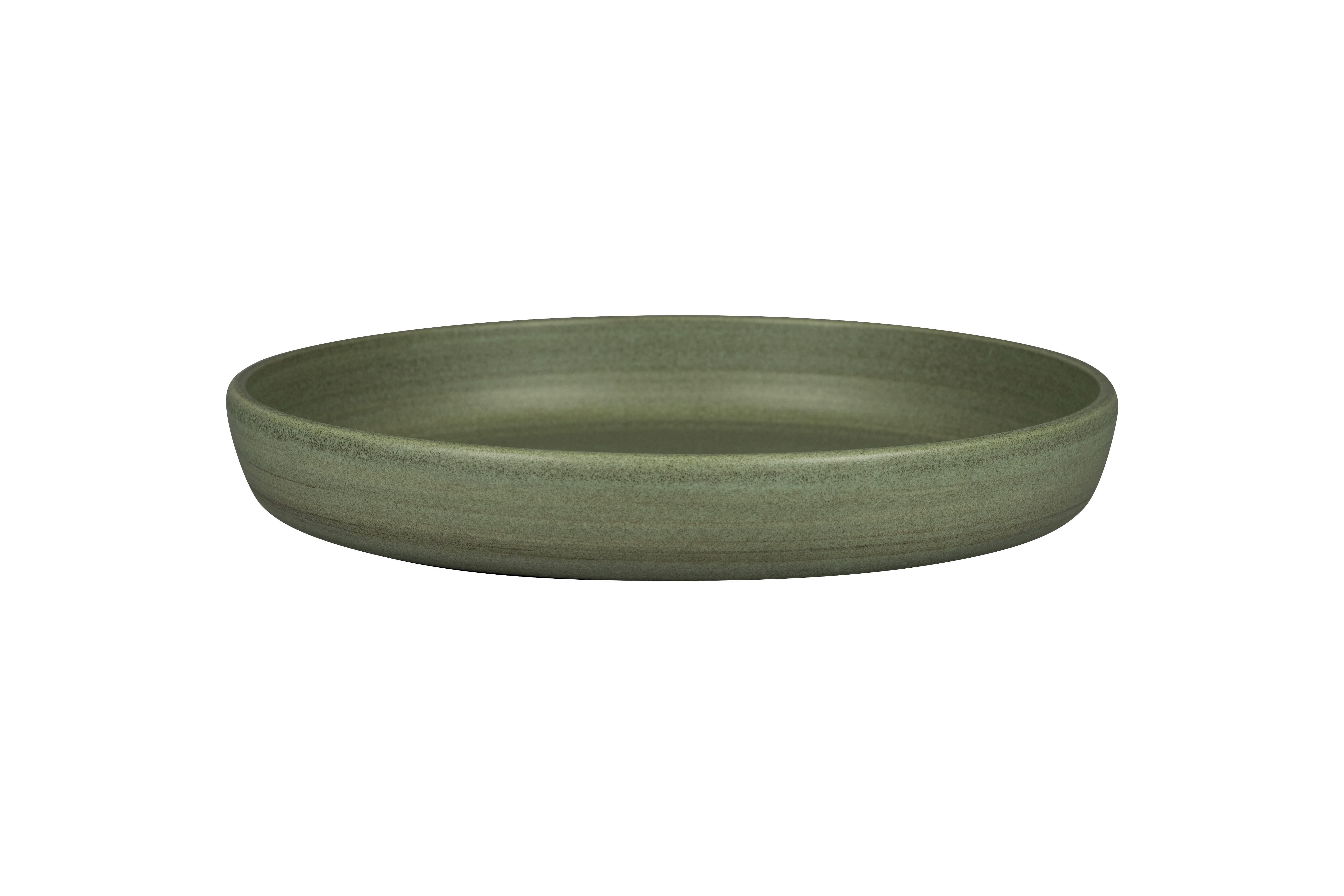 Teller tief rund Ø27,8cm H4,6cm 1900ml EASE SELVA dark green