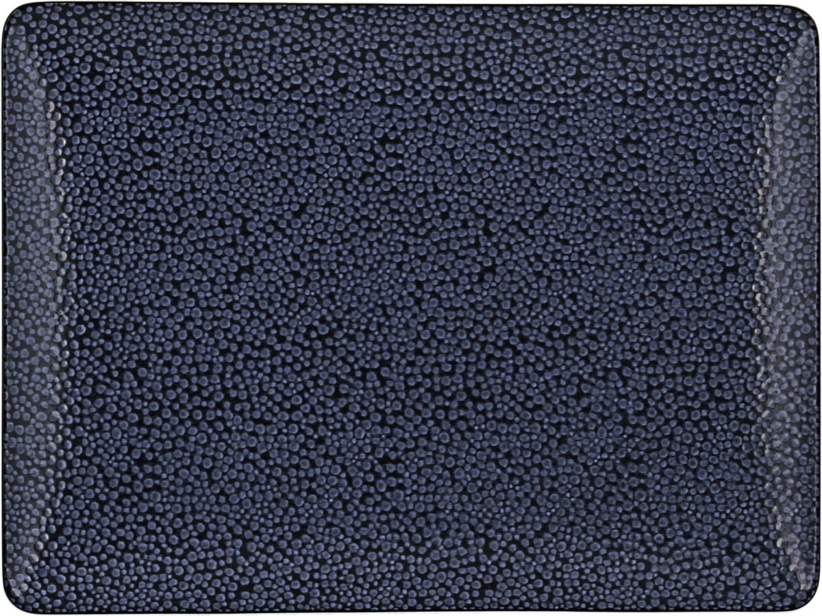 Platte rechteckig coup 20x15cm PURITY PEARLS DARK