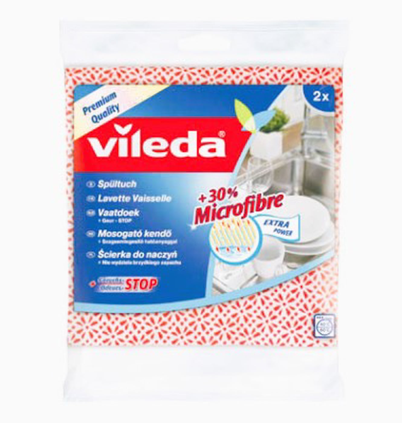 2 Stück Spültuch VILEDA