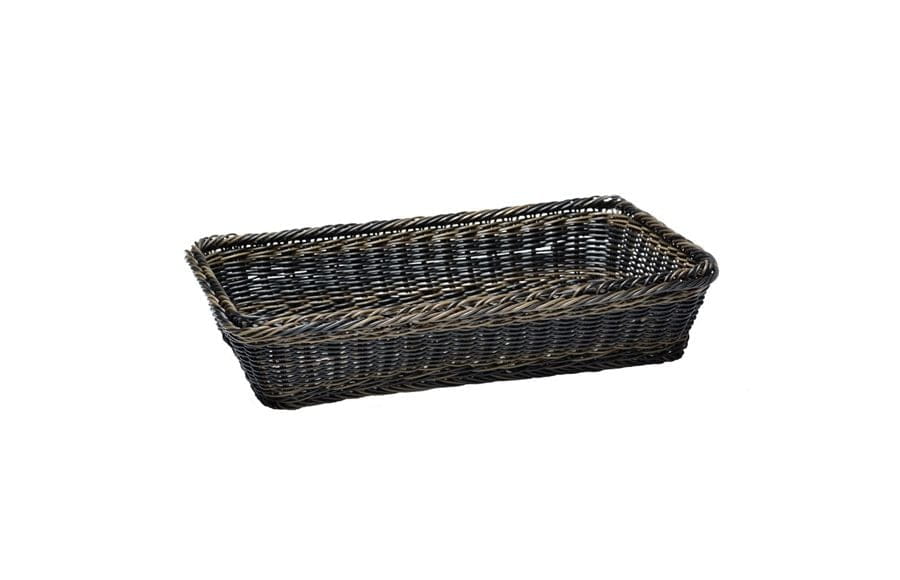 GN 1/1 Korb L:53cm B:32,5cm H:10cm GN LINE schwarz-braun