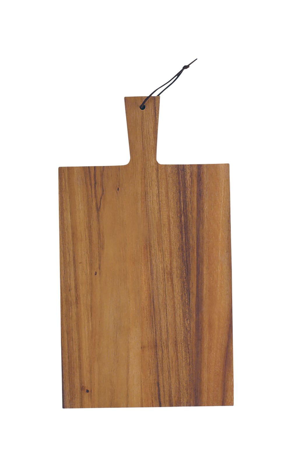 Servierbrett eckig 35x25cm AKAZIE mit Griff