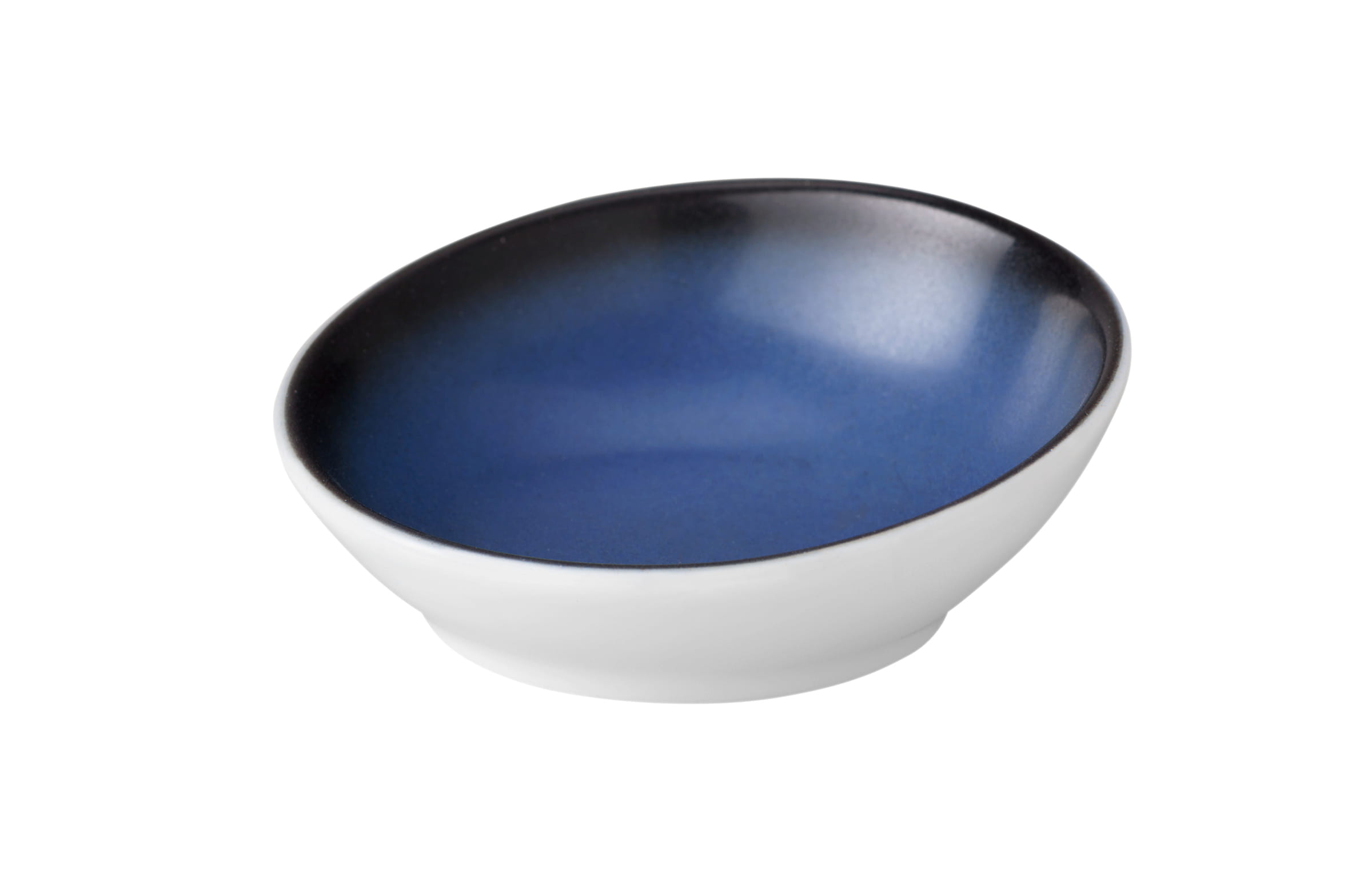 Schale rund schräg 8,5cm SAVOY royalblau