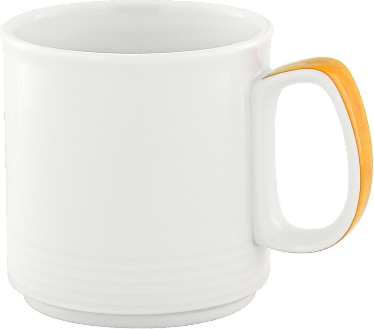 Spezialbecher stapelbar Relief 0.27l INVITA DIALOG PINSELBAND sonnengelb