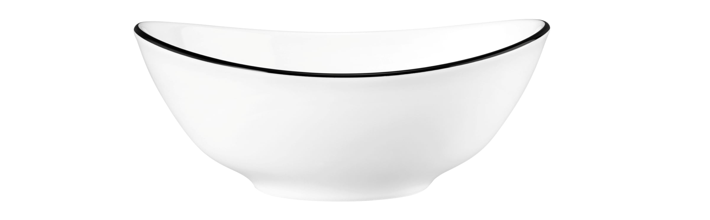 Schale rund oval 5238 16cm MODERN LIFE black line