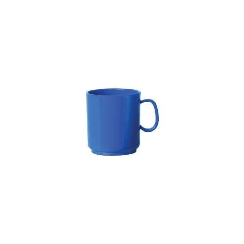 Kaffeebecher 0,25L blau stapelbar
