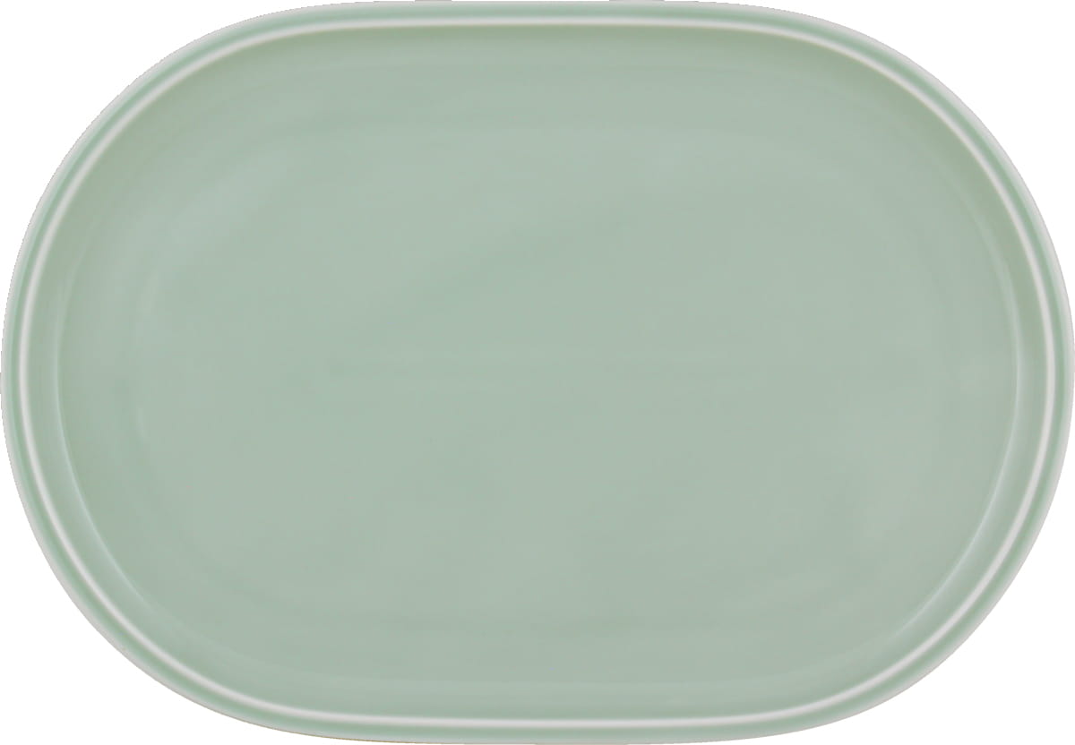 Platte oval coup 30x19cm SHIRO GLAZE FROST