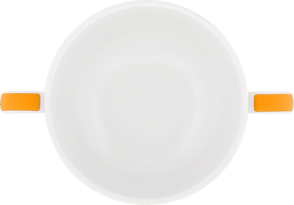 Suppenobertasse Relief 0.50l DONNA SENIOR orange stapelbar