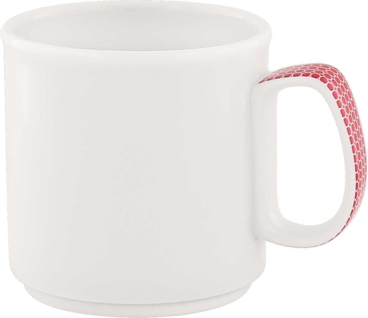 Spezialbecher stapelbar 0.30l INVITA DIMENSION PUNKTE kirschrot