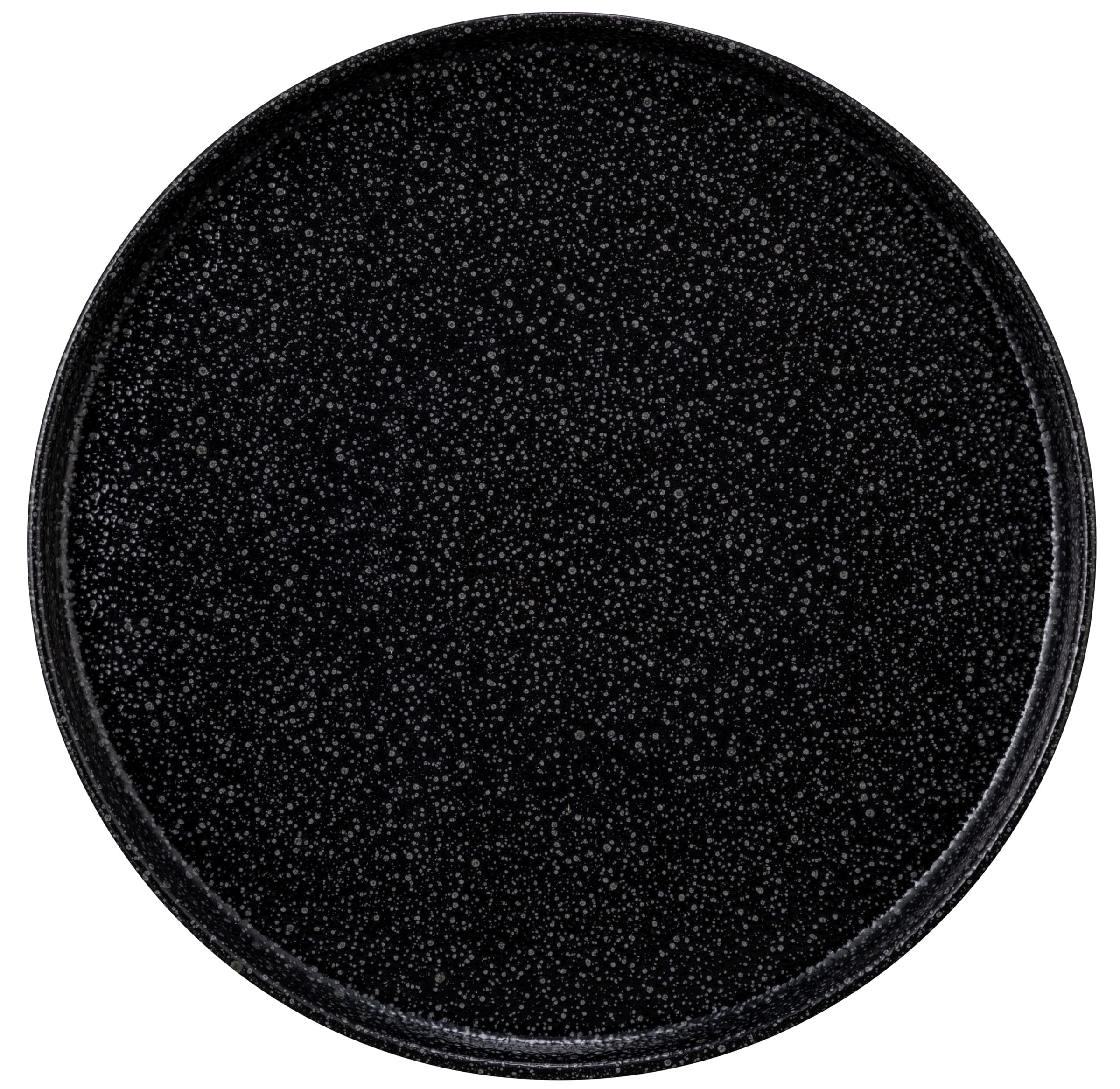 Teller rund flach rund 28cm M5397-28 GOOD MOOD intense black
