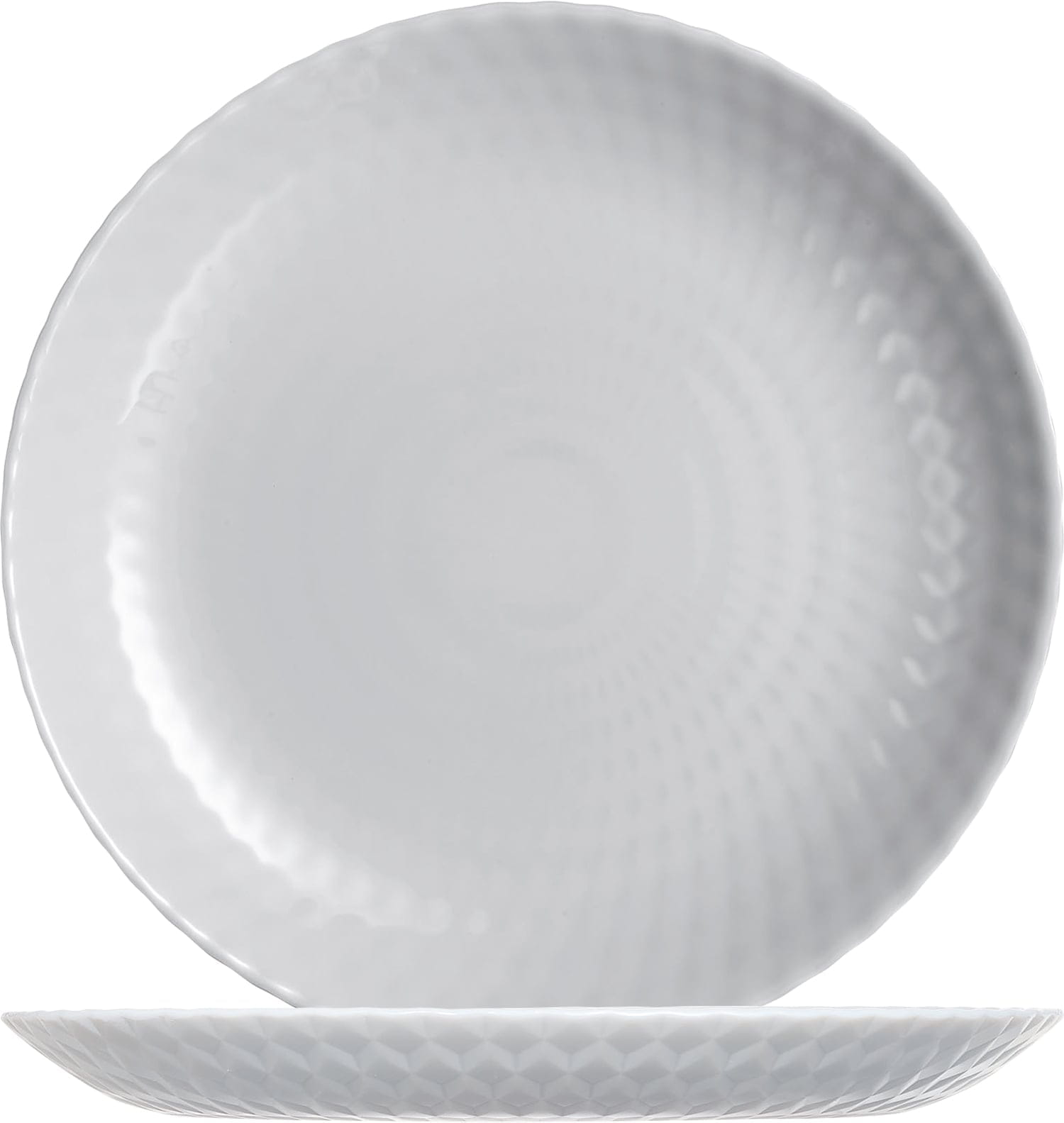 Teller flach Ø19cm PAMPILLE granit