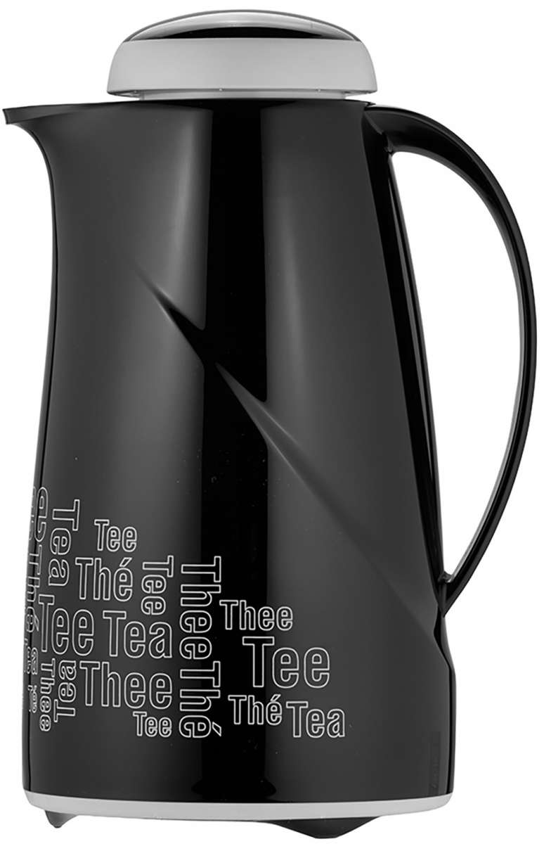 Isolierkanne 1L WAVE TEA TIME schwarz